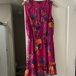 INC International Concepts Pink Floral Mini Dress